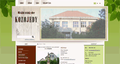 Desktop Screenshot of kozojedy.com